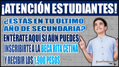 ¿Último año de secundaria? Descubre si puedes inscribirte a la Beca Rita Cetina 2024 y recibir $1,900 bimestrales