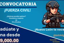 Únete a Fuerza Civil – Gradúate y gana desde $29,000.00 ¡Conoce la convocatoria completa!