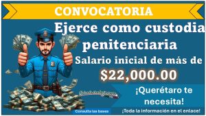 Únete a la CESP y gana más de $22,000.00 - La Comisión Estatal del Sistema Penitenciario de Querétaro te invita a sus sesiones informativas este 16 y 17 de agosto, aquí te compartimos la información