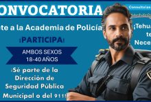 Únete a la Dirección de Seguridad Pública de Tehuacán, Puebla: Convocatoria de la Academia de Policía abierta 