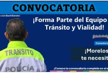 Únete a la Policía de Tránsito y Vialidad de Jojutla, Morelos: Convocatoria 2024 – Aplica con Bachillerato