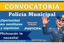 Únete a la convocatoria de reclutamiento policial en Michoacán ¡Conoce el municipio que está reclutando con Preparatoria y hasta 45 años! 