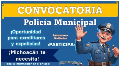 Únete a la convocatoria de reclutamiento policial en Michoacán ¡Conoce el municipio que está reclutando con Preparatoria y hasta 45 años! 