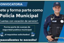 Únete a la policía municipal de Aguascalientes, Aguascalientes ¡Aplica si cumples con los 4 requisitos solicitados!