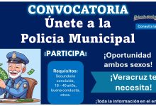 Únete a la policía municipal – Oportunidad de empleo para hombres y mujeres de Veracruz, conoce el municipio que está reclutando con estudios mínimos de Secundaria y hasta 40 años