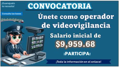 Únete al sistema de emergencias 911 de la Secretaría de Seguridad Ciudadana en el estado de Guanajuato, conoce el municipio que está reclutando con hasta 40 años como operador de videovigilancia