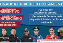 Únete como policía estatal preventivo, policía estatal penitenciario, policía estatal bombero ¡Esto necesitas para aplicar en Puebla!