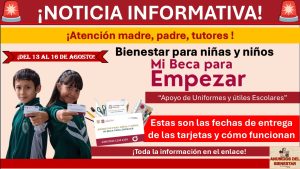 Uniformes y Útiles Escolares para Secundaria: ¿Cuándo entregan la nueva tarjeta y cómo funciona?