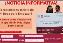 ¿Ya recibiste tu tarjeta de Mi Beca para Empezar? - Conoce como vincularla a la app Obtén Más ¡Sigue paso a paso!