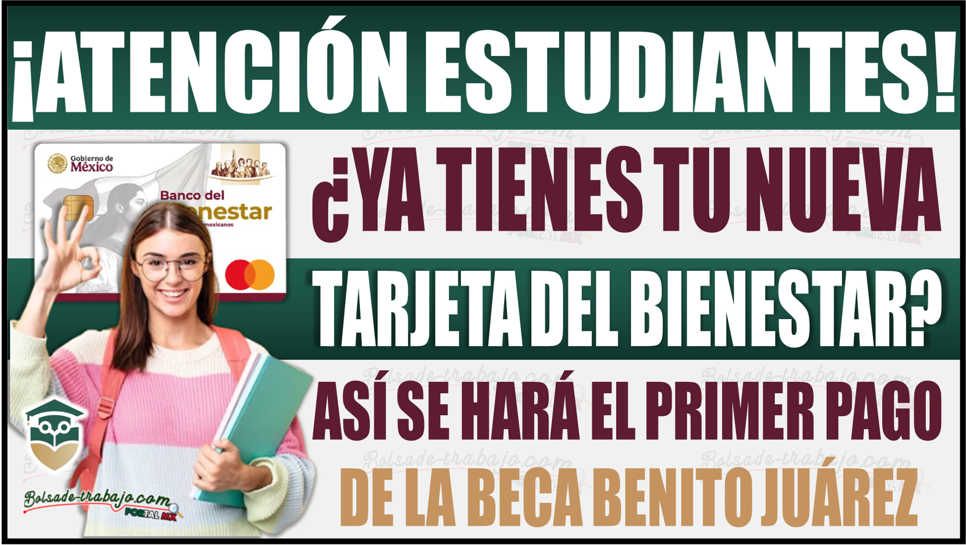 ¿Ya tienes tu tarjeta del Bienestar? Así se hará el primer pago de la Beca Benito Juárez 1 ¿Ya tienes tu tarjeta del Bienestar? Así se hará el primer pago de la Beca Benito Juárez
