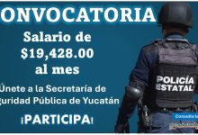 Yucatán te necesita por lo que lanza convocatoria de reclutamiento para Policía invitando a residentes y foráneos ¡No te quedes fuera y gana hasta $19,428.00!