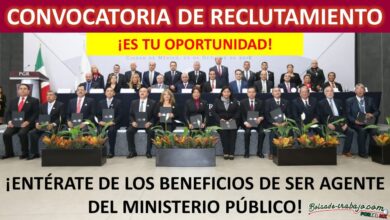 Convocatoria Agente de Ministerio público. Estado de México