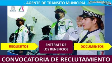 Convocatoria Agente de Tránsito Municipal de Irapuato, Guanajuato