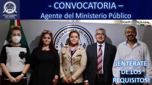 Convocatoria Agente del Ministerio Público de San Luis Potosí