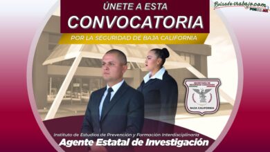 Convocatoria Agente Estatal de Investigación de Baja California