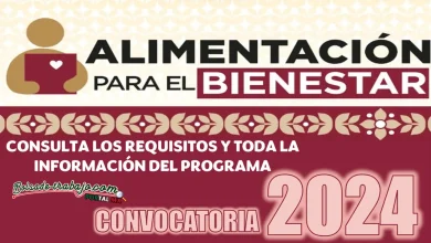 ALIMENTACIÓN PARA EL BIENESTAR, CONSULTA TODA LA INFORMACIÓN 