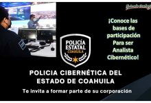 Convocatoria Analista Cibernético en Coahuila