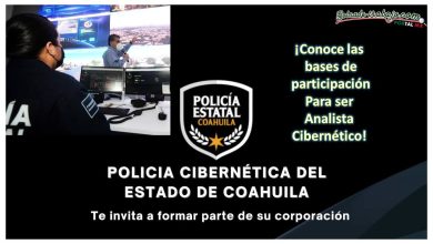 Convocatoria Analista Cibernético en Coahuila