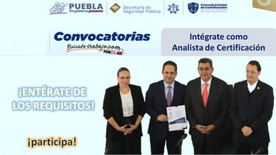 Convocatoria Analista de Certificación en Puebla