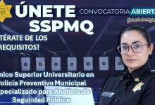 Convocatoria Analista de Seguridad Pública de Querétaro