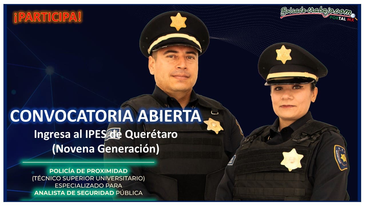 Convocatoria Analista de Seguridad Pública en Querétaro