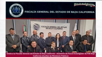 Convocatoria Asistente de Fiscal Investigador de FGE Baja California