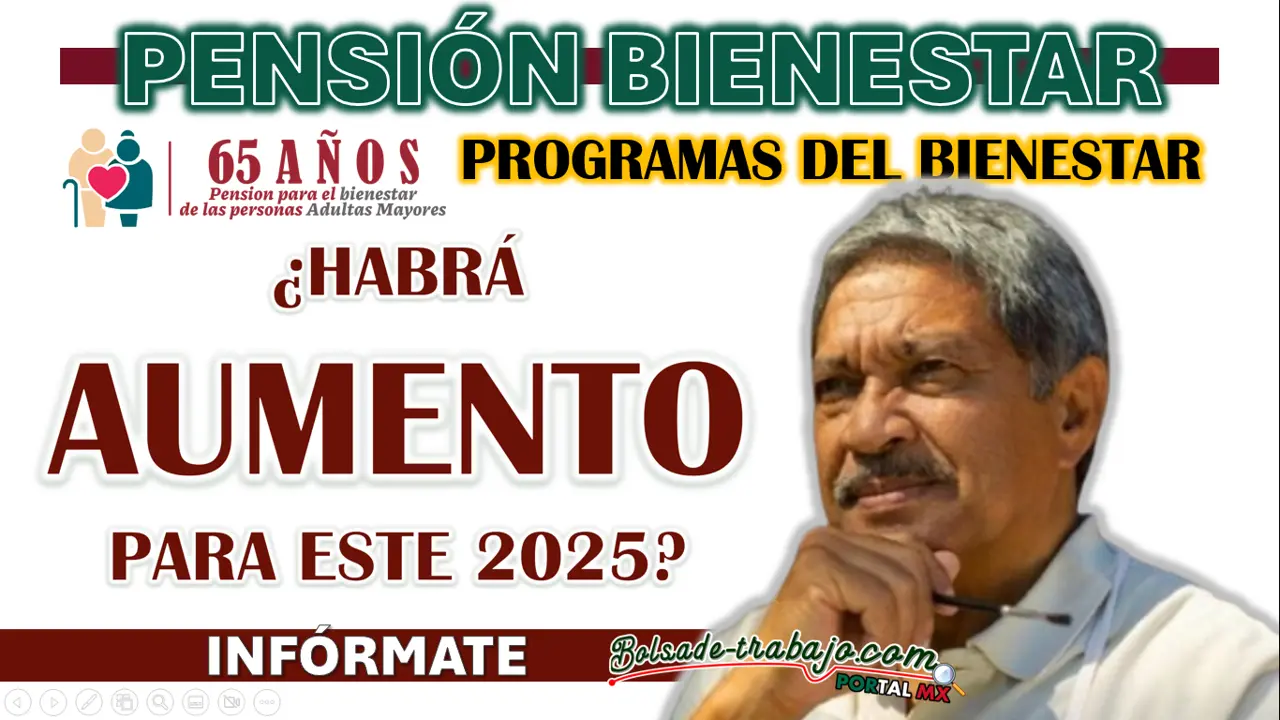 PENSIÓN BIENESTAR| ¿SUBIRÁ EL MONTO PARA LOS PENSIONADOS?