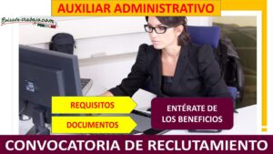 Convocatoria Auxiliar Administrativo Michoacán