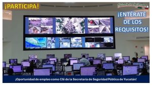 Convocatoria C5i de la Secretaría de Seguridad Pública de Yucatán
