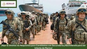 Convocatoria Candidatos con Secundaria y Bachillerato para ser Infante de Marina