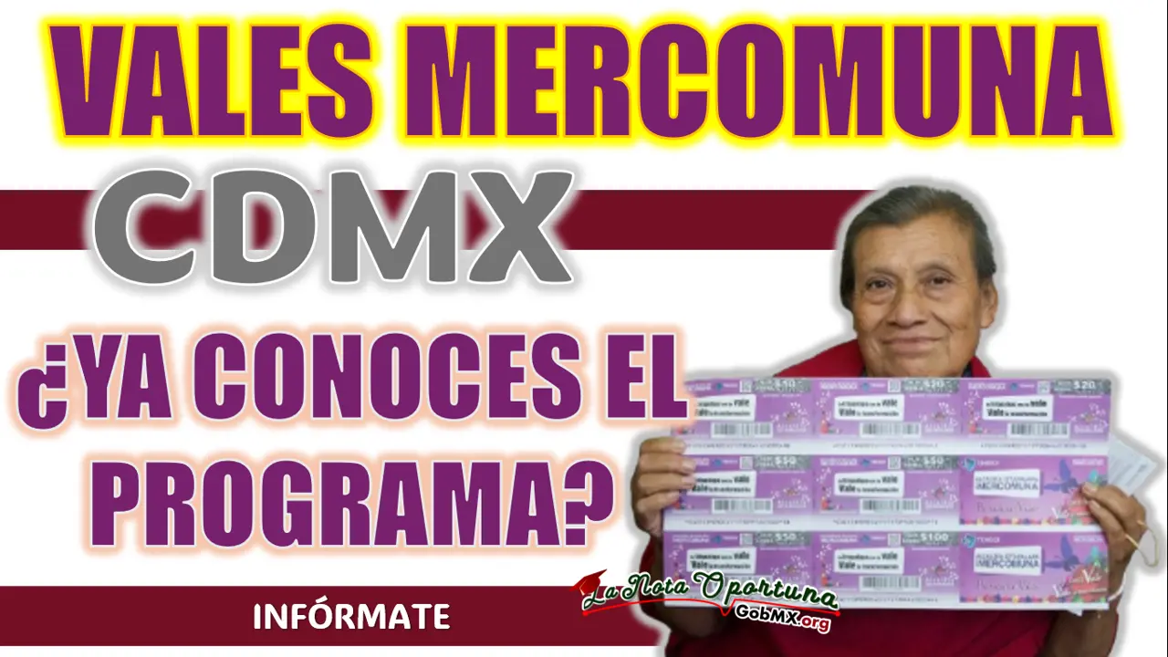 VALES MERCOMUNA| ¿DE QUÉ TRATA ESTE NUEVO APOYO?