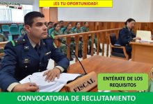 Convocatoria Centro de Especialización para Mujeres y Hombres del Servicio de Justicia Militar