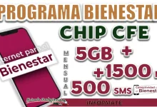 PROGRAMA BIENESTAR| ¿CÓMO SOLICITAR EL CHIP DE CFE CON INTERNET GRATUITO?