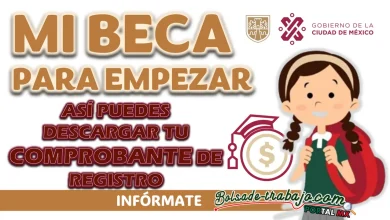 MI BECA PARA EMPEZAR| ¿CÓMO PUEDO DESCARGAR EL COMPROBANTE DE REGISTRO?