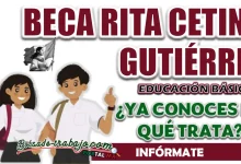 BECA RITA CETINA GUTIÉRREZ| ¿YA CONOCES DE QUÉ TRATA?