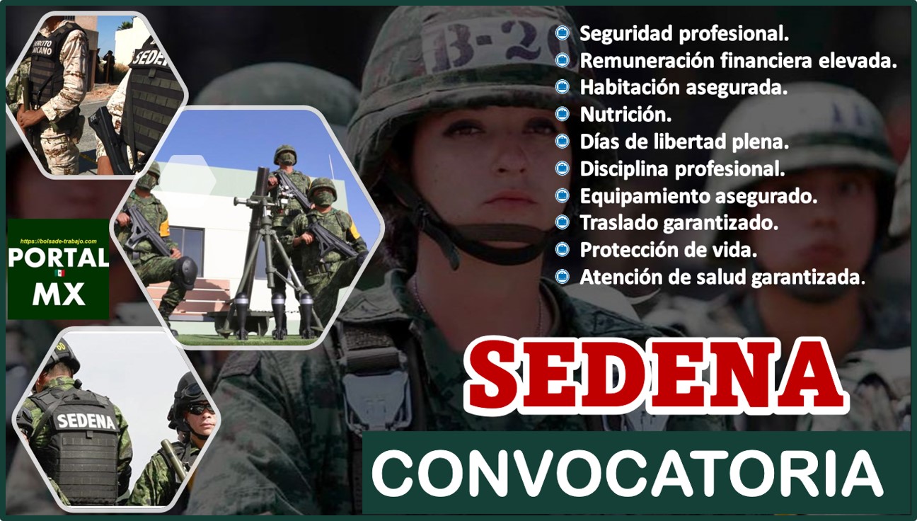 Convocatoria SEDENA 20242025 enero PORTAL MX