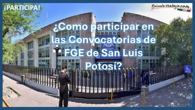 Convocatorias de FGE de San Luis Potosí