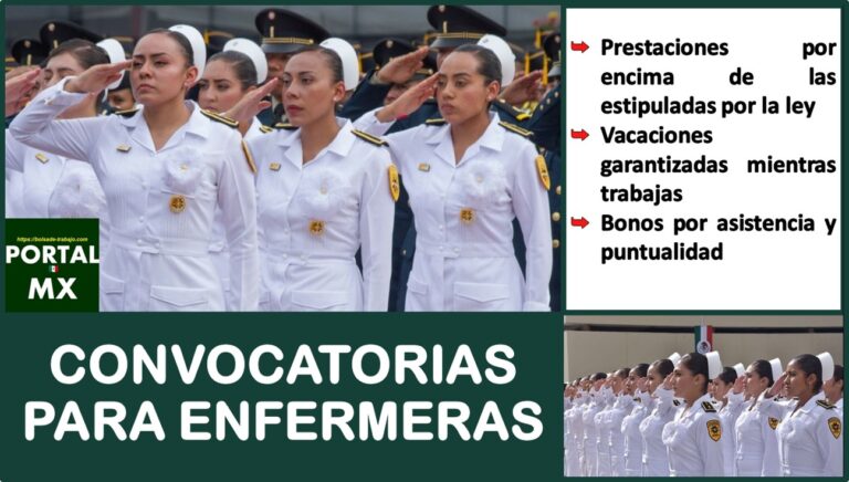 Convocatorias para enfermeras 2021-2022