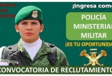 Convocatoria Curso de Policía Ministerial Militar