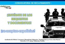 Convocatoria Dirección de Seguridad Pública Municipal de Tehuacán, Puebla