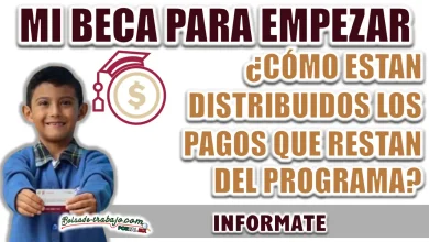MI BECA PARA EMPEZAR| ¿CÓMO ESTAN DISTRIBUIDOS LOS PAGOS QUE RESTAN DEL PROGRAMA?