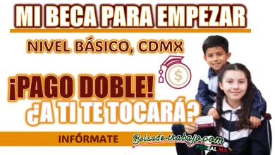 MI BECA PARA EMPEZAR| ¿QUIÉNES SERÁN LOS QUE RECIBIRÁN SU PAGO DOBLE EN EL MES DE OCTUBRE?