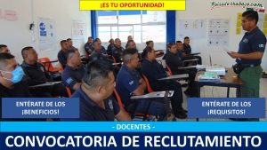 Convocatoria Docentes en Academia Estatal de Estudios Superiores en Seguridad, Morelos