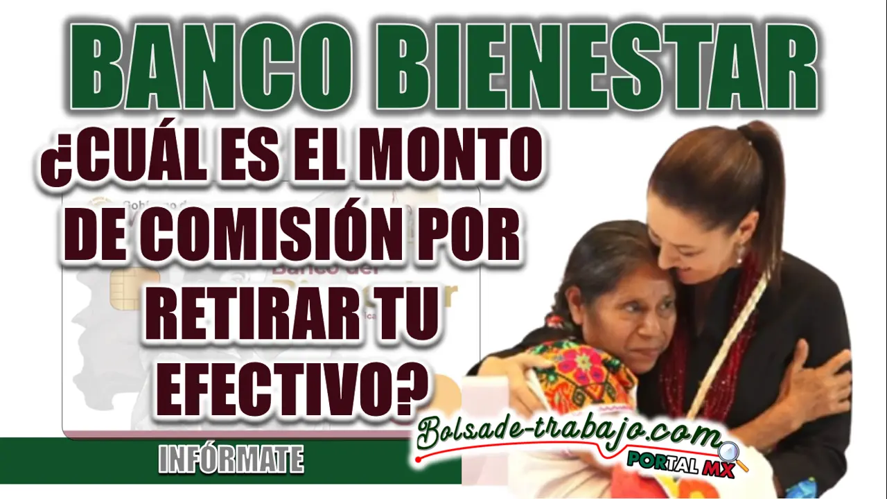 TARJETA BIENESTAR | BANCOS QUE NO COBRAN COMISIÓN Y ALTERNATIVAS PARA RETIRAR DINERO