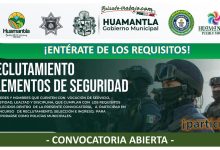Convocatoria Elementos de Seguridad en Huamantla, Tlaxcala