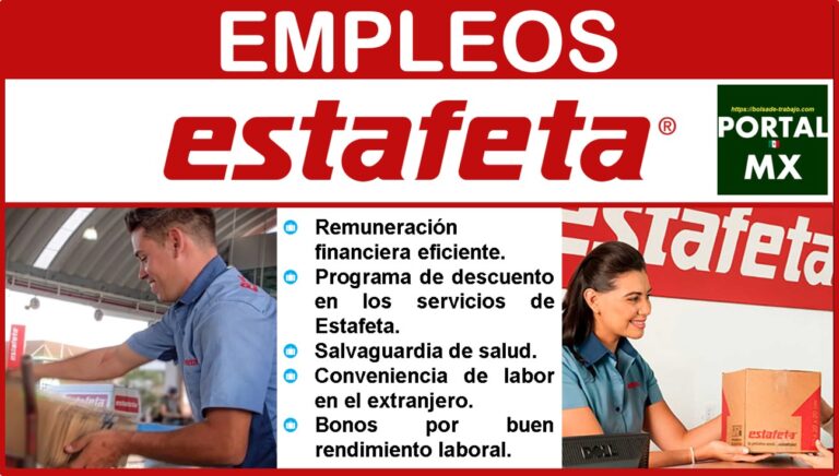Empleos Estafeta 2021-2022