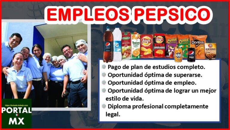 Empleos PepsiCo 2021-2022
