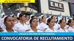 Convocatoria Escuela Militar de Enfermería