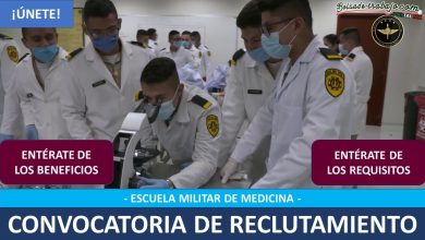 Convocatoria Escuela Militar de Medicina