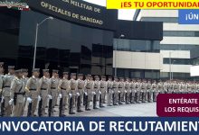 Convocatoria Escuela Militar de Oficiales de Sanidad